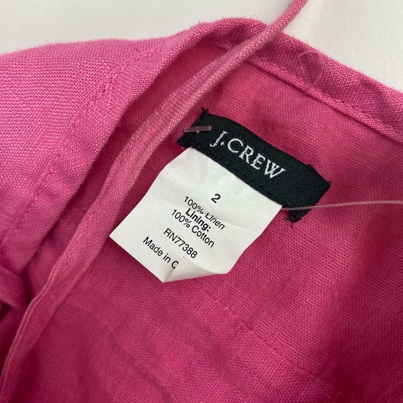 J. Crew linen tiered halter midi dress - Picture 5 of 5